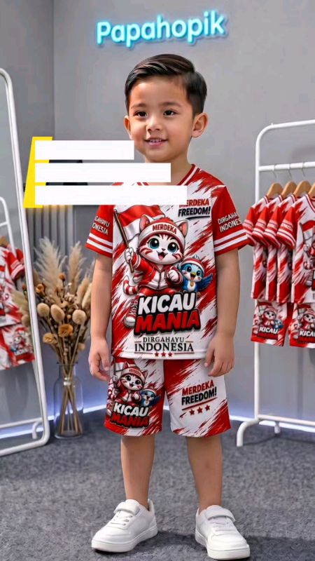 Setelan baju anak kicau mania edisi Dirgahayu Indonesia. #bajukemerdekaan #bajuanakmurah #setelananak #RacunShopee #shopeevideo #setelananaklakilak