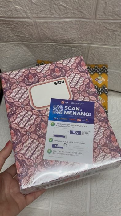 Beli di TIGA SAUDARA aja ✨ SIDU 58 lembar cover batik, tinggal disampul plastik #buku #bukutulis #bukutulismurah #sidu