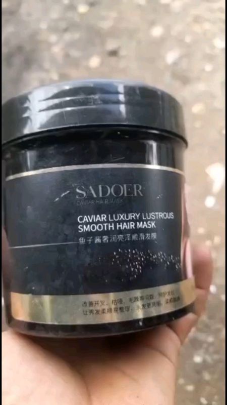 SADOER Krim pelurus rambut Masker kaviar Hair Mask Smooth And Moisten Hair#RacunShopeeCheck #gratisongkir #SHOPEEberkah?❤? #fyp #