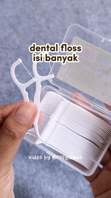 rutin flossing hempas bau mulut loh #dentalfloss #flossingteeth #dentalflossmurah #SpillBawaBerkah #TermurahDiShopee #ViralDiShopeeVideo