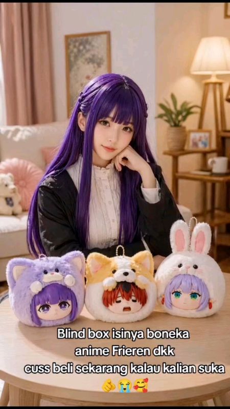 Blind box Frieren Journey's beyond #blindbox #gantungankuncianime #blindboxfrieren #RacunShopee #SpillRacunShopee