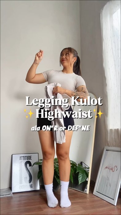 aku bb 59 pake size M #leggingkulot #legginggymfitnes #outfitgymwanita #celanakulothighwaist