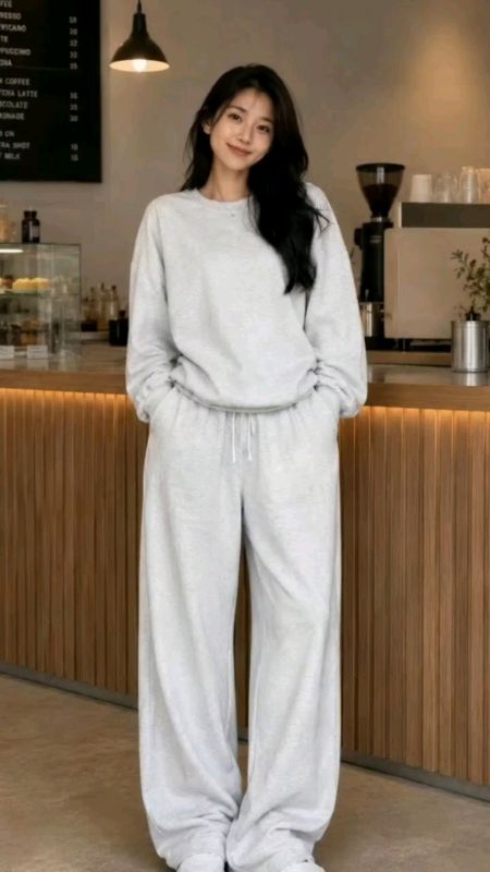 One Set Lossepants dan Sweater/ Setelan Wanita #oneset #onesetkekinian #sweater #RacunShopee #ShopeeLook #FashiondiShopee #ShopeeFashionHaul #CODinApa