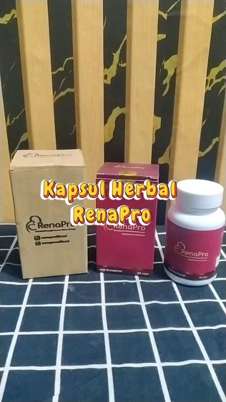 Kapsul Herbal RenaPro isi 60 kapsul