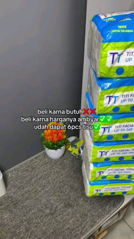#tissue #tisumurah #tisuviral #tisutiti #tisuwajah #tisupromo #belitissue #rumahbersih #tissuetermurah #perlengkapanrumah