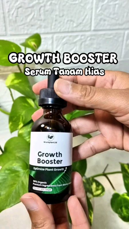 Growth booster serum bikin tanaman makin subur #growthbooster #growthboostertanaman #serumtanaman #PromoNonStop #GratisOngkirRP0 #DiskonRacunShopee