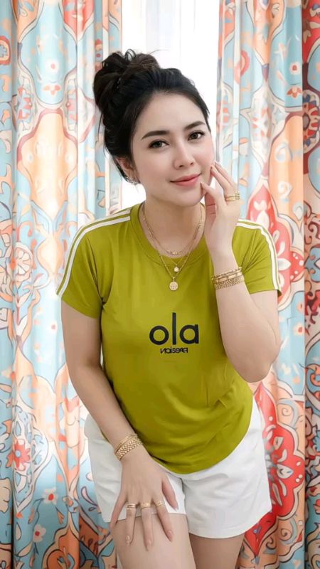 atasan wanita lengan pendek #shopeevideofeed #ShopeeKreatorVideo #ShopeeFashionHaul #CekOutProduknya👆 #keranjangkuning