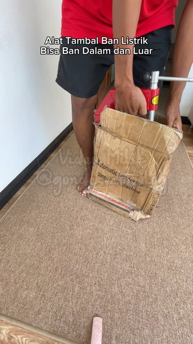Alat Tambal ban listrik otomatis mati sendiri bisa dipake ban dalam dan ban luar #alattambalban #tambalban