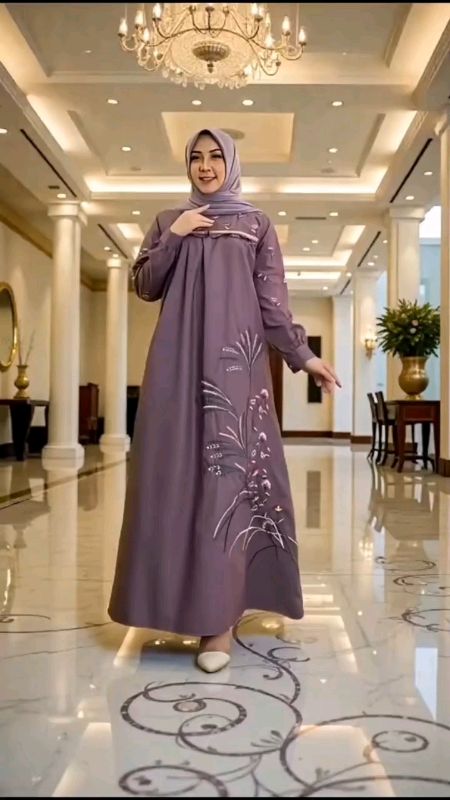 gamis Azahra katun premium nyaman dipakai 🥰🤏 sayang #Rachunshoppe #fypdongggggggg #fypシviral #buruandiorderguys🥰