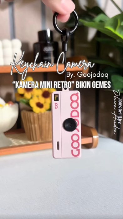 Gantingan kunci yang bikin mupeng #goojodoq #goojodoqindonesia #goojodoqkeychain #gantungankunci #gantungankuncikamera #aksesoris #cameramini #fyp