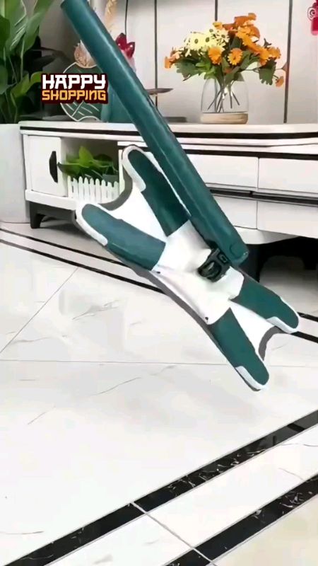 Alat Pel Lantai / Pel Yang Mudah Di Bersih Kan Mop Lipat Handle / Alat Pel Lantai Tarik Flat Mop Peras #racunshopeecheeck #shoopevideo