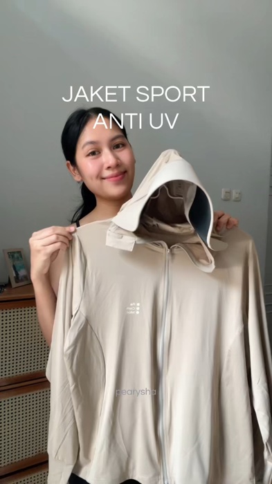 Jaket sport anti UV cocok banget buat kamu naik ojol atau olahraga! Melindungi kulit dari matahari #jaketolahraga #GratisOngkirRP0 #fyp #RacunShopee