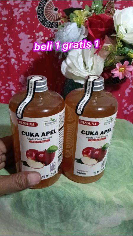 cuka apel#cukaapel #cukaapeluntukkesehat #cukaapelorganik #fypshopeevideo #fyp #racunshopeecheeck #shopeevideoviral