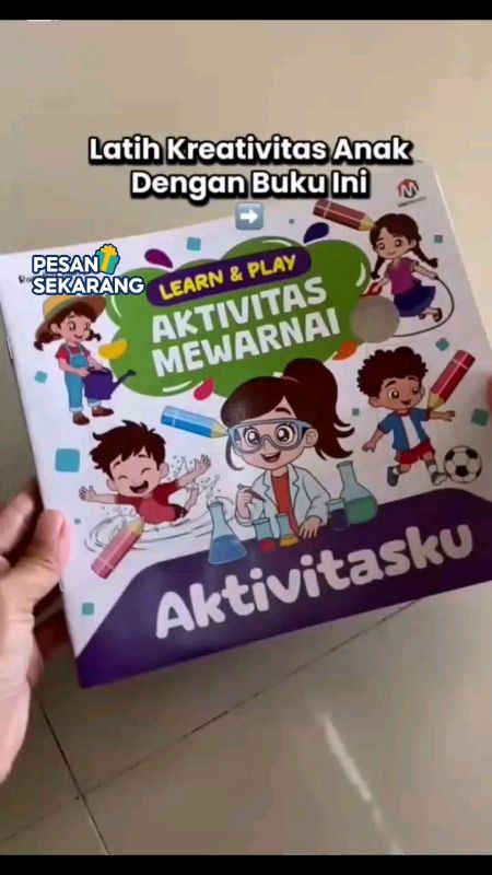 Yuk Bantu kembangkan imajinasi anaknya Bun😍 #RacunShopee #SpillBawaBerkah #SpillRacunShopee #bukugambaranak #anakcerdaskreatif