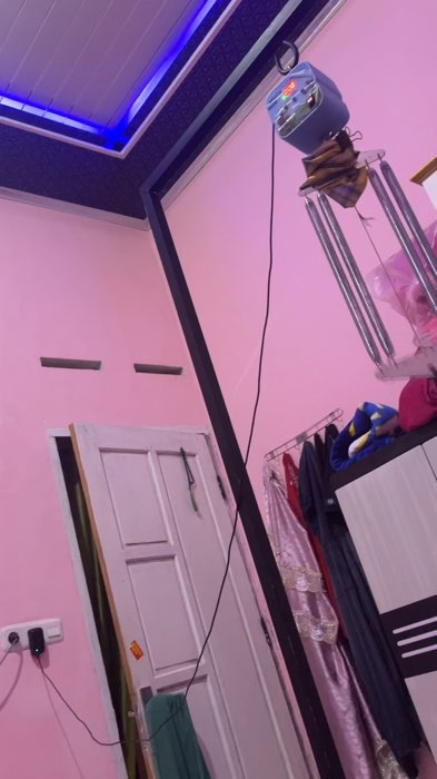 Ayunan bayi elektrik otomatis 7 per pegas
