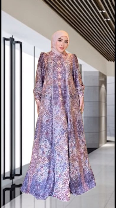 Shella Saukia Dress Print 43-0022