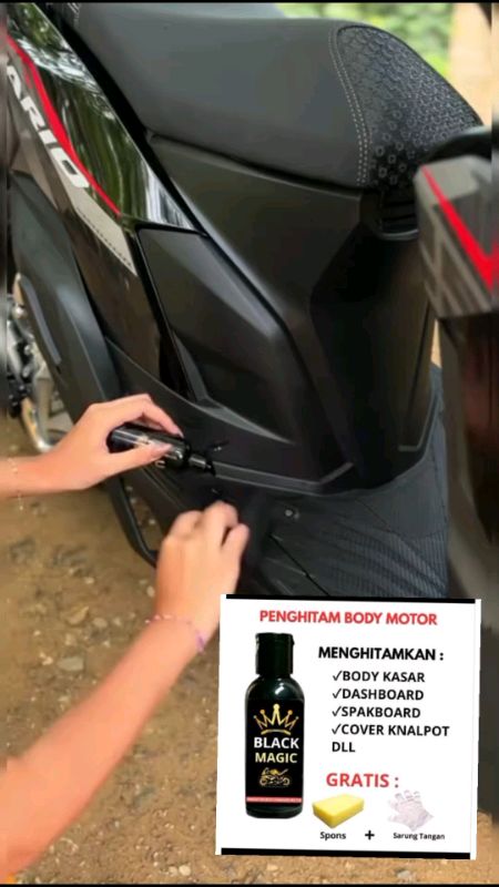 rahasia body motor kinclong seperti baru #blackmagicpermanen  #blackmagicviral #blackmagicmotor #blackmagicsuper #shopeelife  #RacunShopeeCheck