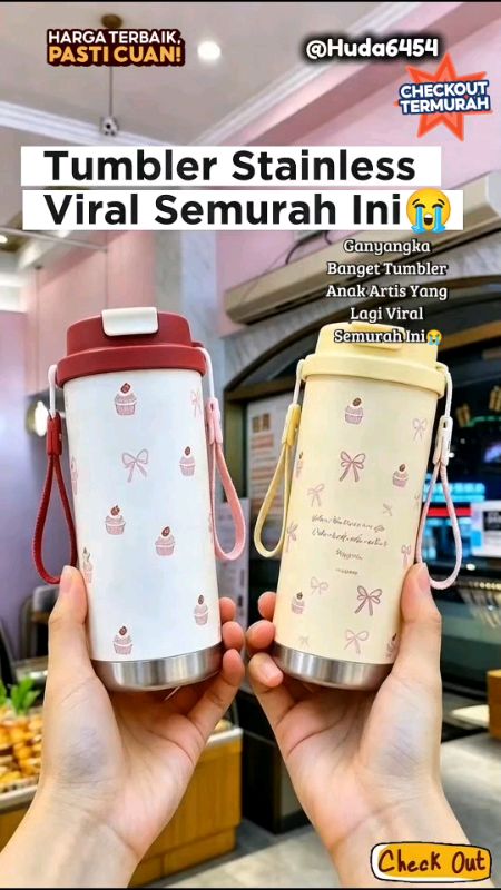 Tumbler Stainless Viral🤩#tumblerstainless#tumbleraestethic#tumbler#botolminum#tumblerviral#RacunShopee#GratisOngkirRP0#Diskon50Persen#bismillahfyp