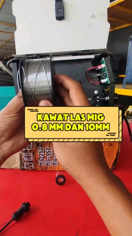 KAWAT LAS MIG 0.8 mm Kawat Las CO2 FLUX CORE WIRE