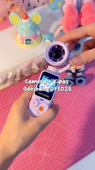 siapa yang udh punya kipas camera ini 😍 #minifan #goojodoq #goojodoqindonesia #camerakipas