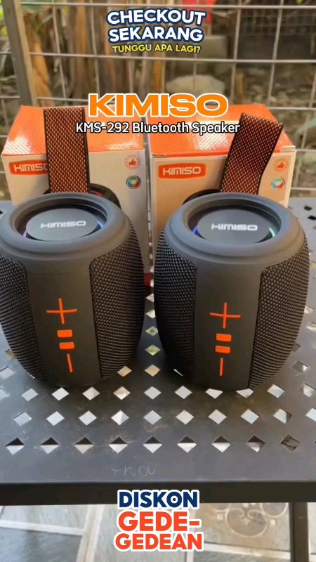Speaker Bluetooth Kimiso KMS292 #speakerbluetooth #kimiso #kimisospeakerbluetooth #ViralDiShopeeVideo #RacunShopee #PromoNonStop #ShopeeCOD