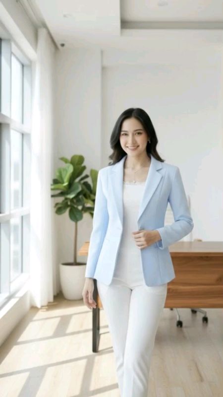 Jas wanita blazer kerja. #JasWanita #BlazerWanita #JasKerja #JasFormal #blazerformal