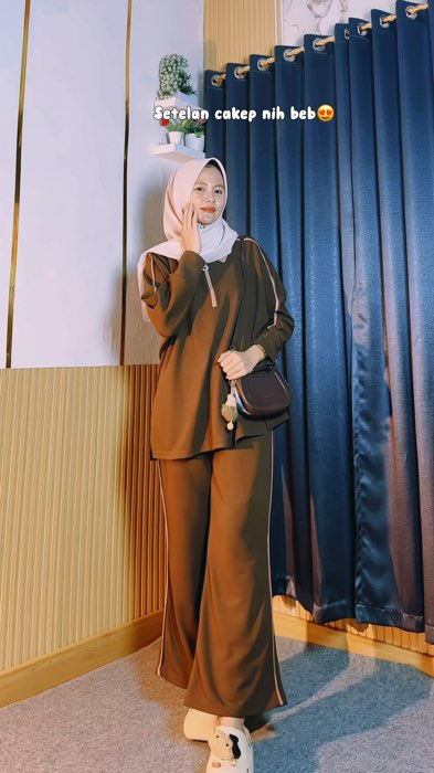 #setelanwanita #setelanjumbo #onesetwanita