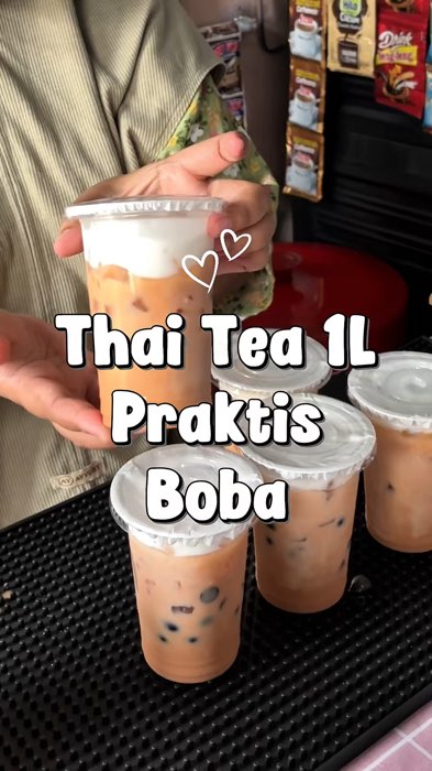 Thai tea instan boba #minumankekinian #GratisOngkirRP0 #ShopeeCOD #ViralDiShopeeVideo