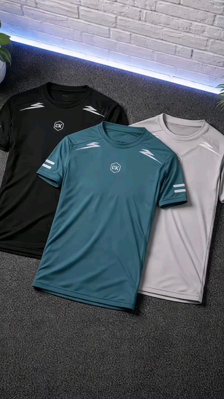 KAOS TRAINING OLAHRAGA SEPAK BOLA FUTSAL FITNESS LARI BADMINTON BULUTANGKIS VOLLY#videoshopee #racunshopeecheeck