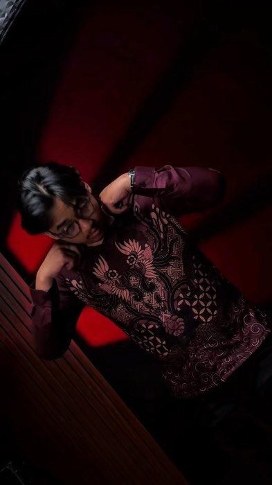 Apa ndak menyala motif kaya gini?? 😋 #batik #batikchristo #batikpria #batikpriaslimfit