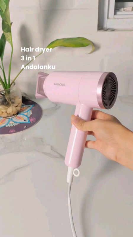 Hair dryer andalan ku ini dari  #hairdrayermurah #hairdryersamono #hairdrayer #samono #samonoindonesia