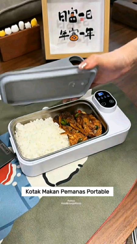 kotak makan pemanas portable #ViralDiShopeeVideo #GakNyeselBelilni #trending #sv #DiskonShopeeVideo #viral #goldentick #SpillBawaBerkah #fyp #shopee