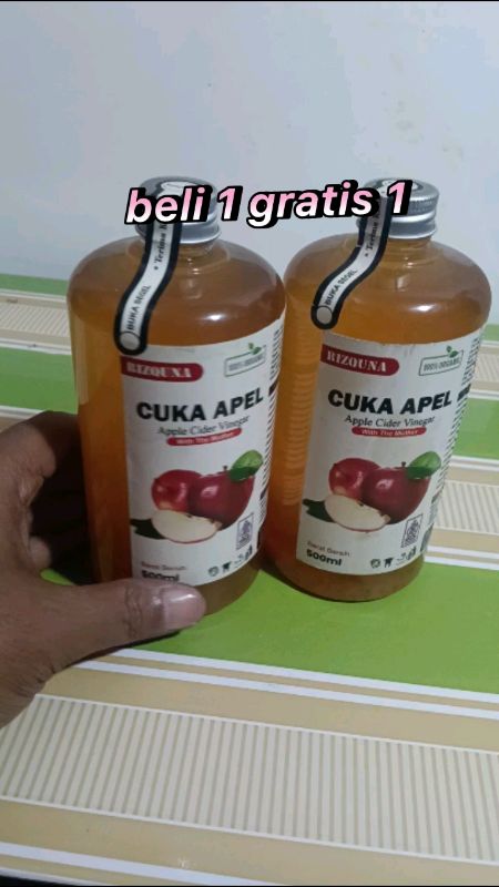 cuka apel#cukaapeluntukkesehat #cukaapelorganik #cukaapel #fyp #fypdongggggggg #shopeevideoviral #racunshopeecheeck