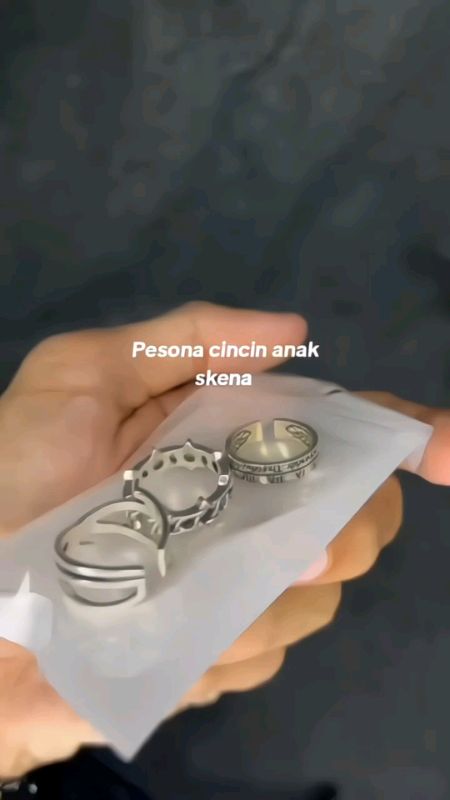 cincin simpel terlaris,cincin kekinian q set 3 in 1 terbaru elegan #PromoNonStop#DiskonRacunShopee  #cincin #kece #viral#OOTDFashionShopee #ShopeeCOD