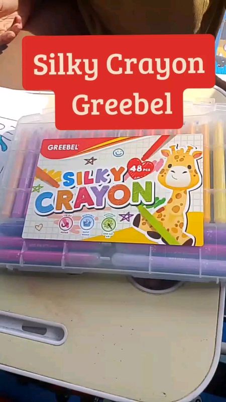 #silkycrayon #silkycrayongreebel #silkycrayonmurah #silktcrayon48warna #RacunShopeeCheck #ViralDiShopeeVideo #GratisOngkirRP0
