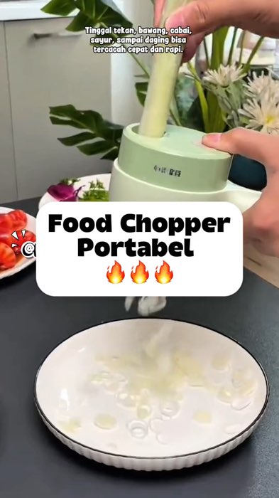 Food Chopper Portable #foodchopper #foodchopper4in1 #SpillRacunShopee #ShopeeLook #OOTDFashionShopee #GratisOngkirRp0 #ShopeeCOD #SpillRacunShopeeHaul