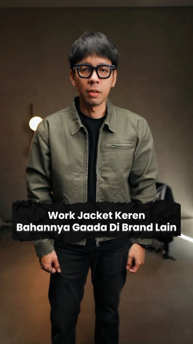 Work jacket berbahan duck canvas tebal 11oz dengan cuttingan boxy fit! #workjacket #workjaket #jacket #jaket #mensfashion #menswear