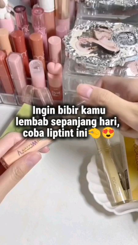 rahasia bibir lembab seharian #SpillRacunShopee #RacunShopee #focallurewaterytoblurliptint #focallureliptint #focallurewateryliptint