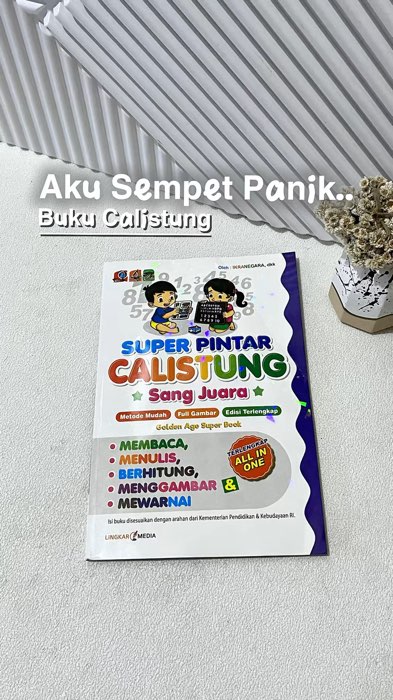 #bukucalistung #bukucalistungterlengkap #bukuanaktk #bukuanakbalita #bukuanaktkpaud #backtoschool  #GakNyeselBeliIni #SpillBawaBerkah #BerkahKreatorBe