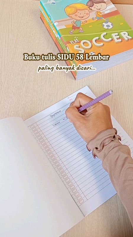 buku tulis sidu 58lembar #RacunShopee #ViralDiShopeeVideo #bukutulissidu #bukutulis58lembar
