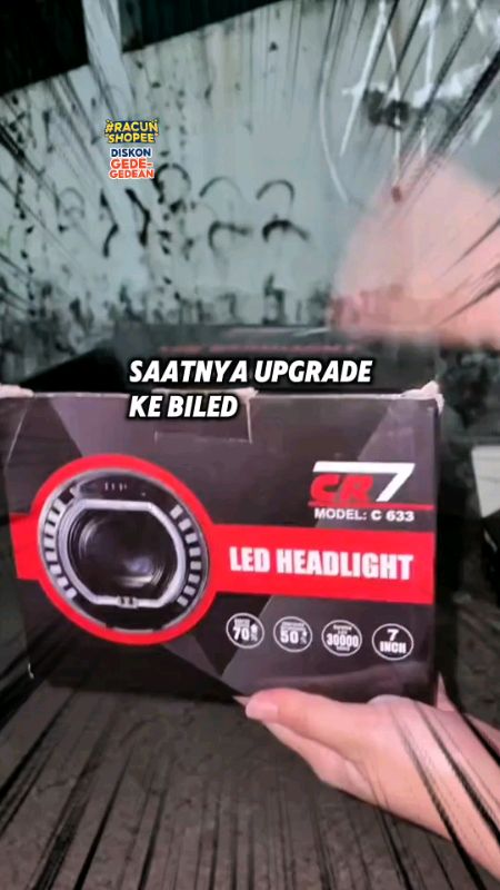 #biledninjass #biledrxking #biledvixion #biledbulat #biledcb #biledcr7c633 #headlampcr7c633 #headlampmotor #biledmotor #fyp#semuapenggunashoppe