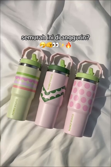 aku dapet harga 80 doang guys #RacunShopee #fypシ #shopeevideo #tumbleraestethic #cuculemon
