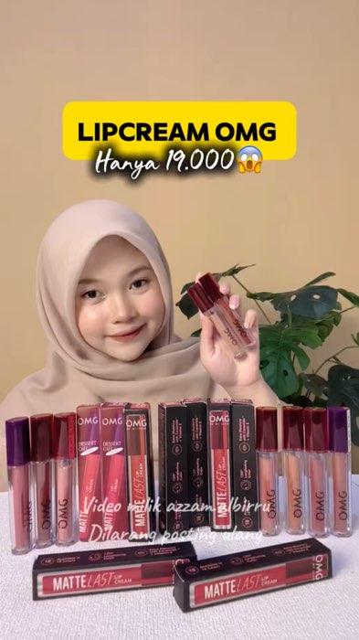 #lipcreamomg #lipcreamomgombre #lipcreamviral #lipcreamomgmatte #Lipcreamomgviral #PromoNonStop #RacunShopee #ViralDiShopeeVideo