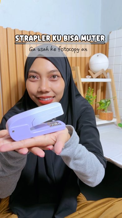 Ga usah ke fotocopy kalau punya ini #staplerputar #Stapler #staplergradasi #staplerputargradasi #staplerrotasi360 #staplerrotasi #staplerputar360 #fyp