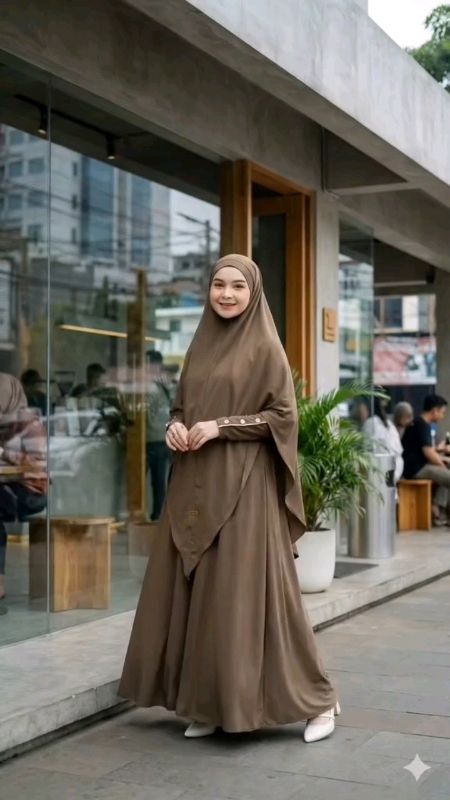 abaya set Khimar syar'i nyaman dipakai 🥰🤏 sayang sehari hari #fypdongggggggg #Rachunshoppe #fypシviral #BuruanCekBeliDiKeranjangmu👆🏻