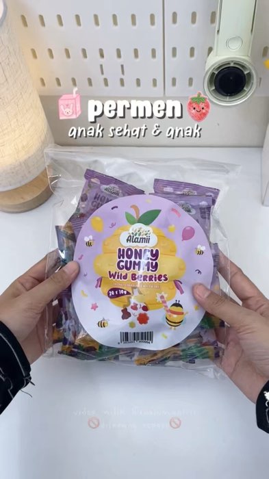 Permen anak yang sehat ngga bikin batuk #permenanak #gummyalamii #permensehatanak