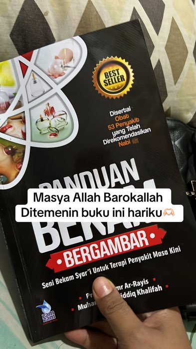 Buku panduan bekam #panduanbekam #bukupanduanbekam #bekamsunnah #bekambadan #therapybekam #fikrinurrisallah #Diskon50Persen #Diskon40RB #77sale #fyp
