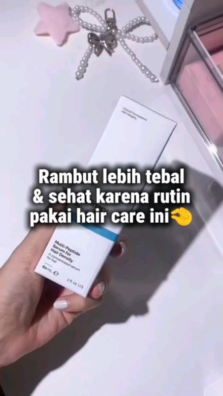 Rambut kuat ga rontok karena hair care ini #SpillRacunShopee #RacunShopee #theordinaryhairserum #theordinaryhaircare #haircare