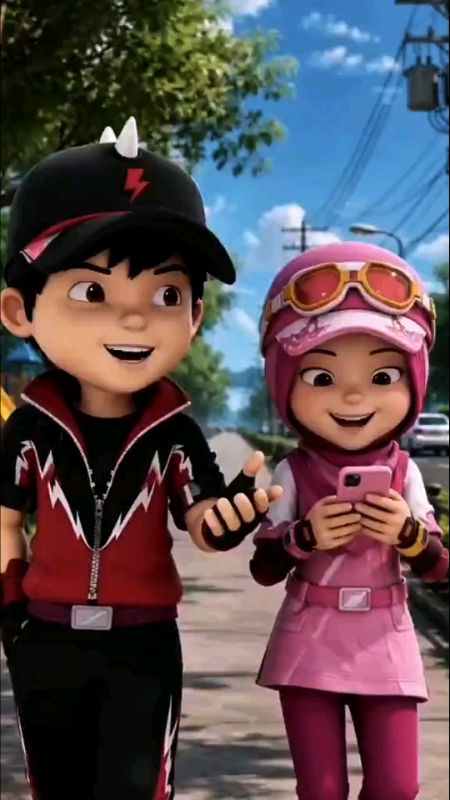 payah nabrak tiang bukana ya di tolongin malah di ketawain #kartuboboiboygalaxy #bukualbumkartu