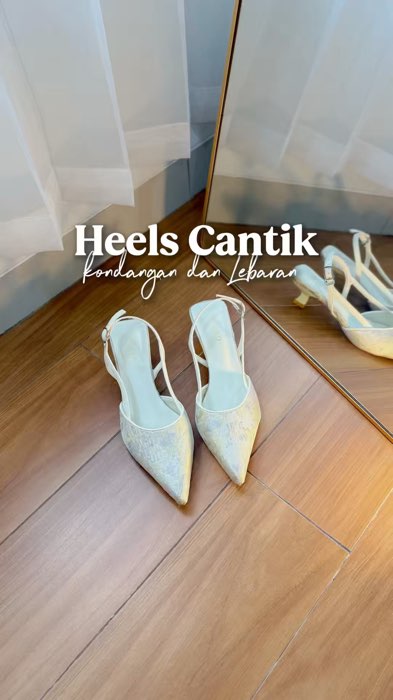 Heels cantik #GratisOngkirRP0 #RacunShopee #ViralDiShopeeVideo #heelswanita #heelskondangan #heelslebaran
